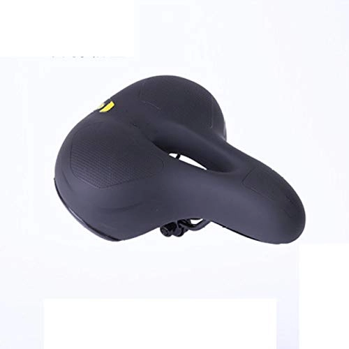 Mountain Bike Seat : Bicycle Saddles Seats, Bike Seat Comfort Wide Waterproof With Central Relief Zone For Men / women, Fit For Road Bike And Mountain Bike, Yellow