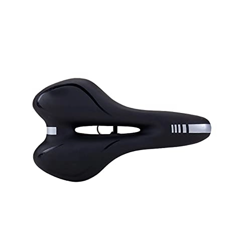 Mountain Bike Seat : Bicycle Seat，Bike Seat, Wear-Resistant PVC Breathable Waterproof Bicycle Saddle for Mountain Bikes, Road Bikes and Outdoor Bikes
