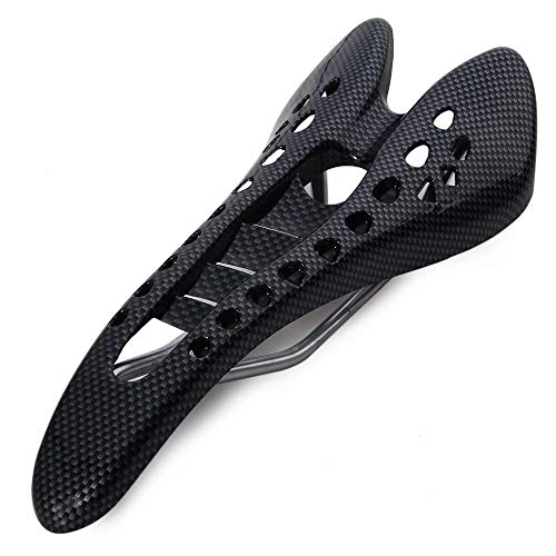 Mountain Bike Seat : Bicycle seat Carbon Fiber Bike Seat Mountain Bicycle Saddle Silica Gel Bike Seat Cushion Riding Cycling Accessories Bicycle saddle