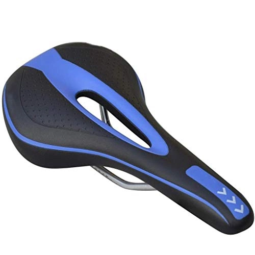 Mountain Bike Seat : Bicycle Seat Cushion, Mountain Bike Seat, Comfortable And Breathable Soft Hollow Saddle Seat, Cushioning Shock Absorption, Cycling Sports Equipment 275 * 145mm, B (Color : B)