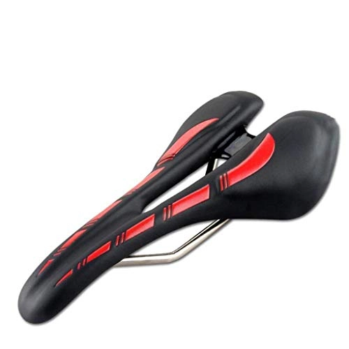 Mountain Bike Seat : Bicycle Seat, Mountain Bike Saddle, Hollow Comfortable Seat Cushion, Cycling Sports Equipment 28 * 16cm, A (Color : A)