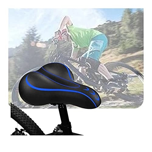 Mountain Bike Seat : Bicycle Seat Mountain Bike Seat Bike Saddle For Comfort Men Women Wide Most Comfortable Bicycle Seat Memory Foam Shock-Absorbing Breathable Waterproof Wide Bicycle Saddle For Outdoor Sports