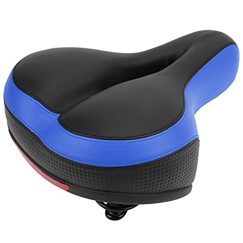 Mountain Bike Seat : Bike, Innovative Bike Saddle with Hollow Design for Riding(dark blue)