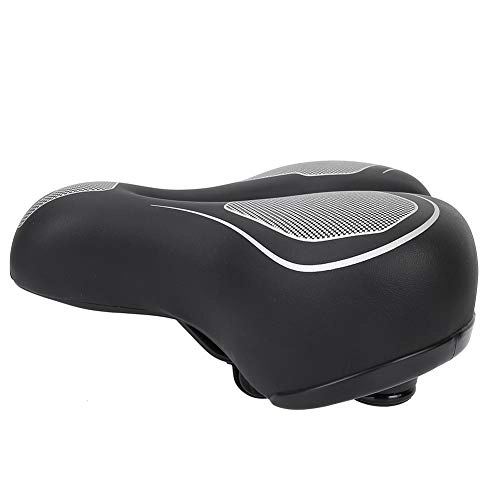Mountain Bike Seat : Bike Saddle, Bicycle Soft Easy To Install with Silicone Pad for Mountain Bikes