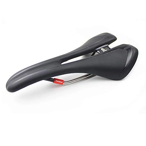 Mountain Bike Seat : Bike Saddle Gel Padded and titanium alloy bow Breathable Comfortable Ergonomics Design Fit for Road Bike and Mountain Bike
