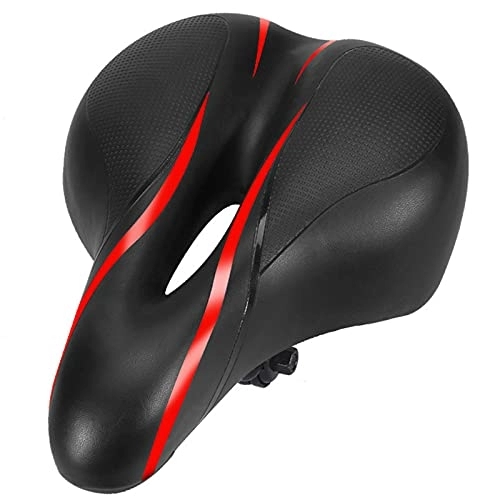 Mountain Bike Seat : Bike Saddle, hollow Breathable Memory Foam Bicycle Saddle Comfortable and Soft Bicycle Saddle Ergonomic Saddleapply to Mountain Road Exercise Bikes Men and Women