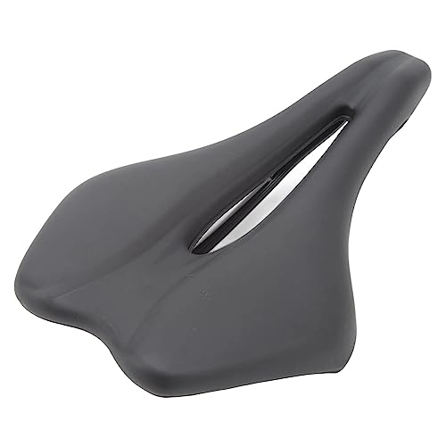 Mountain Bike Seat : Bike Saddle Seat, Soft Thickened Breathable Replacement Hollow Bicycle Cushion for Mountain Road Bikes