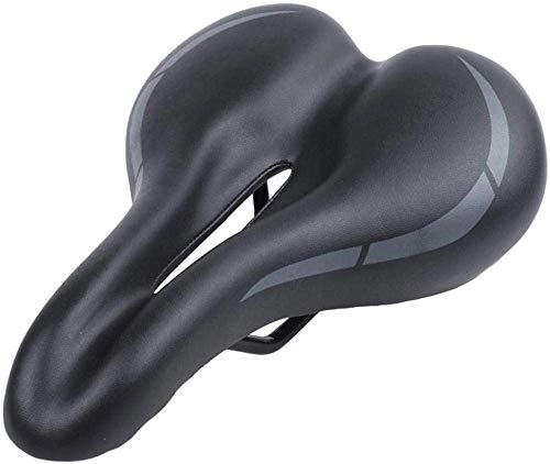Mountain Bike Seat : Bike Saddle Soft Comfortable Breathable Bicycle Cushion Mountain Bike Saddle Skidproof Silicone Cycling Seat for Bicycle Seat Accessories Jzx-n