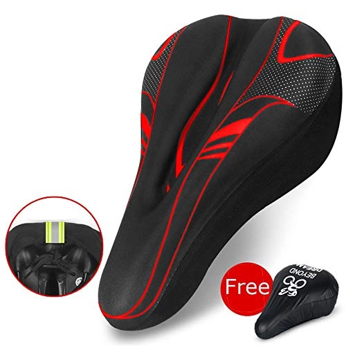 Mountain Bike Seat : Bike Seat Bicycle Cushion Cover Thickening Silicone Mountain Bike Thicked Cushion Cover Soft And Comfortable Sponge Non-slip Seat Cover Bicycle Riding Equipment Bicycle Riding Equipment