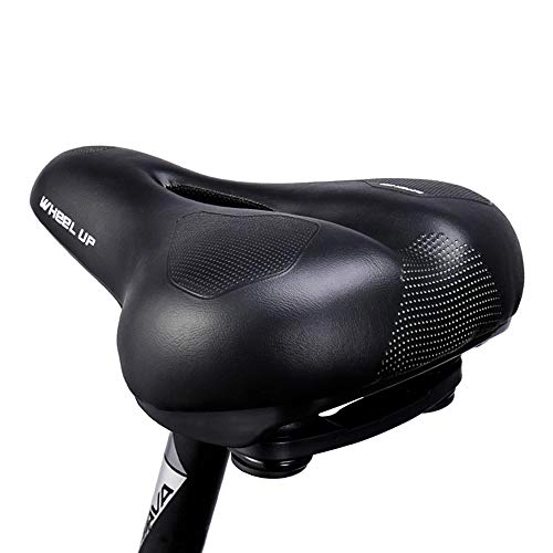 Mountain Bike Seat : Bike Seat Bike Saddle Seat Comfortable Bike Seat For Seniors Extra Wide And Padded Bicycle Saddle For Men And Women Comfort Bike Seat Replacement Cycling Seat Cushion Pad Bicycle Riding Equipment Bicy