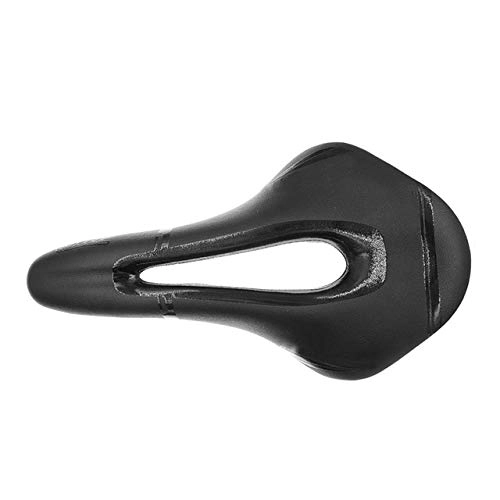 Mountain Bike Seat : Bike Seat Bike Saddle Ultralight Mtb Saddle Bicycle Racing Seat Bike Saddle (Color : Black)