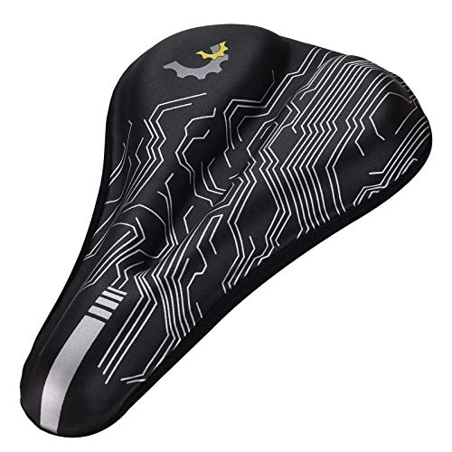 Mountain Bike Seat : Bike Seat Bike Seat Cover Padded Bicycle Seat Covers Comfort Soft Silicone Bicycle Seat Pad For Mountain Road Bike Outdoor Cycling For MTB Mountain Bike, Folding Bike, Road Bike Ect