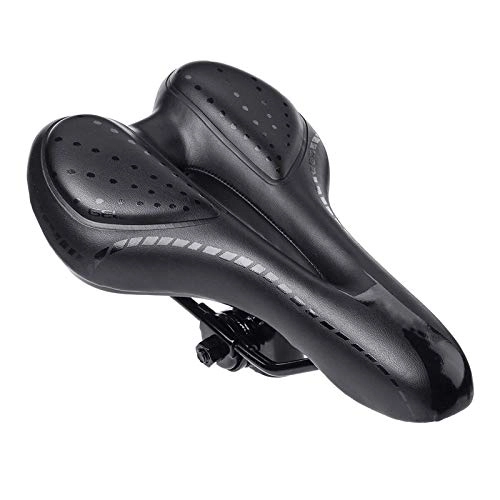Mountain Bike Seat : Bike Seat Comfortable Bike Seat-Gel Waterproof Bicycle Saddle With Central Relief Zone And Ergonomics Design For Mountain Bikes For MTB Mountain Bike, Folding Bike, Road Bike Ect