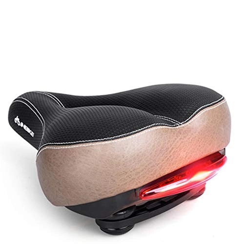 Mountain Bike Seat : Bike Seat Cover Saddle Big Butt With Tail Light Cushion Soft Padded Bicycle Accessories Bicycle Seat
