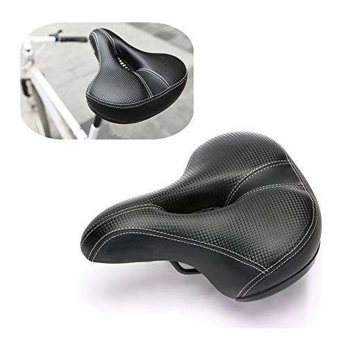 Mountain Bike Seat : Bike Seat Cover, Wide Big Bum bicycle saddles, Soft Bicycle saddle Thicken, bicycle seat Cycling Saddle MTB Mountain Road Bike Bicycle Accessories