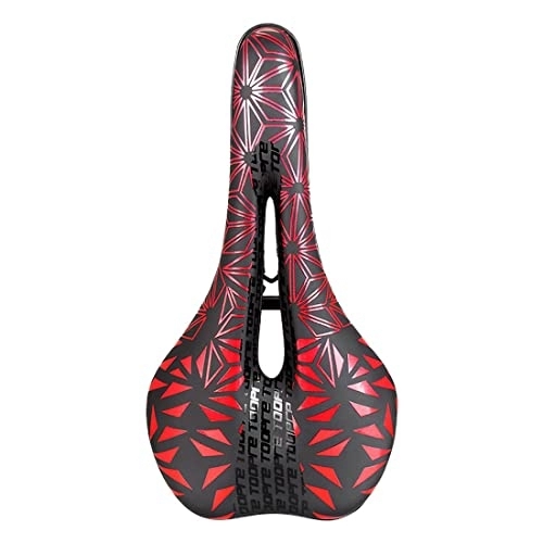 Mountain Bike Seat : Bike Seat Cushion Bicycle Saddle Replacement Leather Breathable Soft Padded with Specialized Racing for MTB Mountain Bike Road Bike Exercise Bike