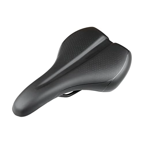Mountain Bike Seat : Bike Seat Cushion Mountain Bike Saddle Silicone Thickening Comfortable Cushion Road Folding Bike Suitable for Universal Seat Cycling Accessories Bicycle Seat (Color : A)