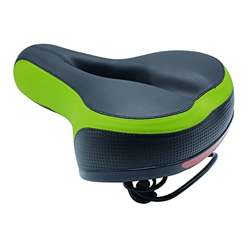 Mountain Bike Seat : Bike Seat Cushion, Soft Cushion Pad Breathable Bicycle Seat, Dual Shock Absorbing Bike Saddle for Exercise / Indoor / Mountain / Road Bikes (D)