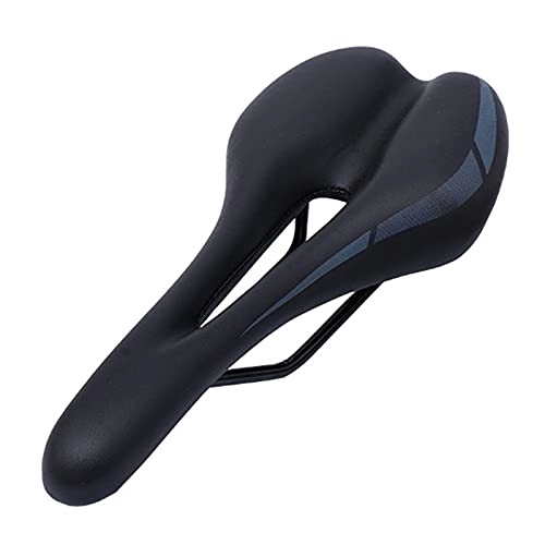 Mountain Bike Seat : Bike Seat Mountain Bicycle Saddle Bicycle Seat Cushion Cycling Pad Waterproof Soft Breathable Central Relief Zone And Ergonomics Design Fit For Road Bike, Mountain Bike And Folding Bike