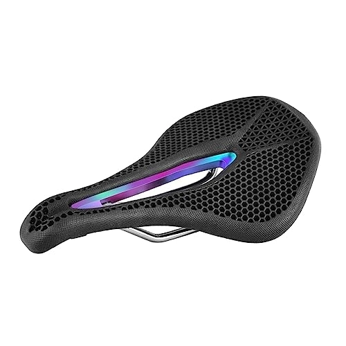 Mountain Bike Seat : Bike Seat Mountain Bike Seats Road Mountain Shock Absorbing Bike Saddle Saddle Replacement, multicolor