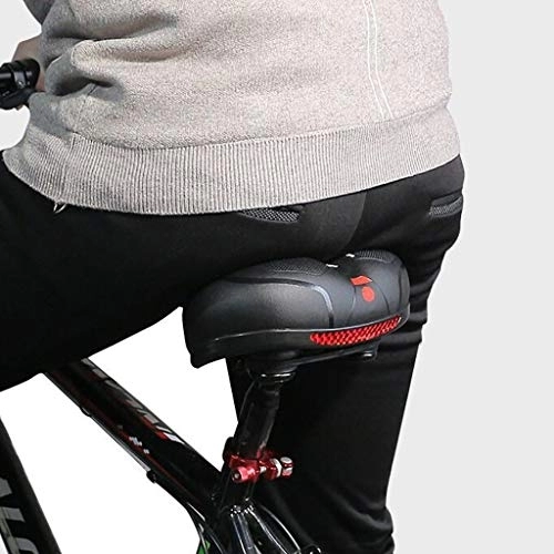 Mountain Bike Seat : Bike Seat Mountain Mtb Gel Extra Comfort Saddle Bike Bicycle Cycling Seat Soft Cushion Pad