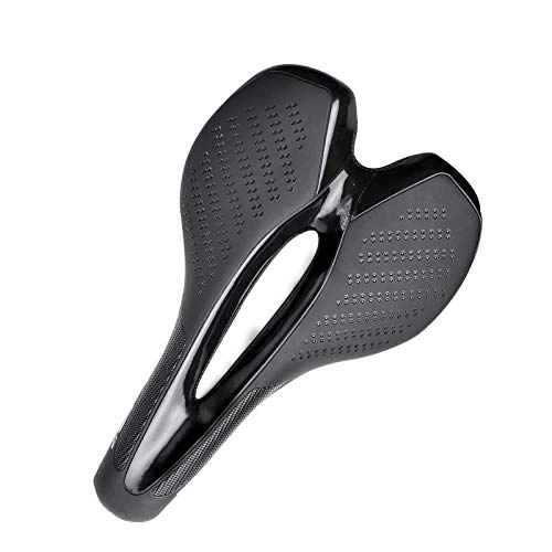 Mountain Bike Seat : Bike Seat Saddle, Comfort Outdoor Sports Cycling Anti-slip Design And Groove Design, Suitable For Men / women, Black