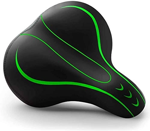 Mountain Bike Seat : Bike Seats For Men Comfort Mountain Bike, Big Bum Saddle Seat Mountain Road Mtb Bike Bicycle Thick Soft Comfortable Breathable