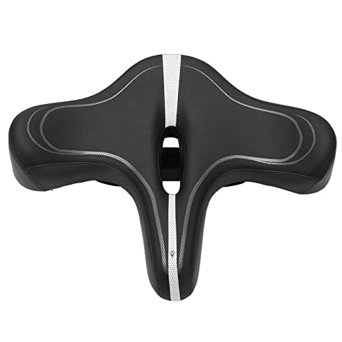 Mountain Bike Seat : bizofft Breathable Seats Thickening Hollow Ventilation Holes Breathable Comfortable Waterproof Mountain Bike Seats Cycling Road Bike Seats