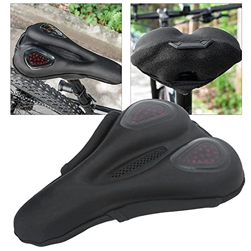 Mountain Bike Seat : BOLORAMO Bicycle Seat Covers for Comfort Women, Stable Mountain Bike Seat Cushion Cover Streamlined Shape for Bike for Cyclist for Bicycle for Man