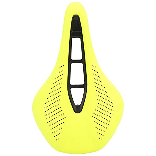 Mountain Bike Seat : BOLORAMO Bike Cover, Practical and Easy To Ride Bike Saddle Cushion Comfortable and Breathable for Mountain Bike(Yellow black dots)