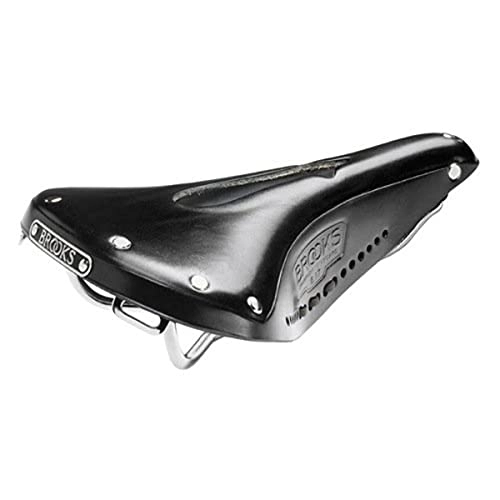 Mountain Bike Seat : Brooks Saddles Imperial B17 Standard Bicycle Saddle with Hole and Laces (Men's, Black)