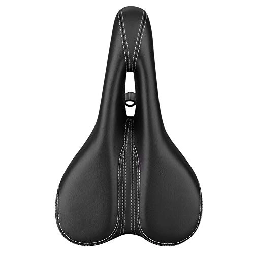 Mountain Bike Seat : BXGSHOSF Outdoor ergonomic accessories bicycle saddle shockproof riding equipment soft seat cushion hollow breathable comfortable riding