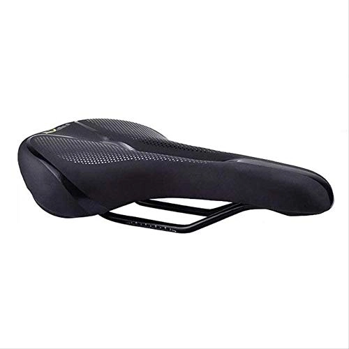 Mountain Bike Seat : CAISHENY Bike Bicycle Saddle Soft Thicken Bicycle Saddle With Usb Charge Tail Light Hollow Waterproof Breathable Mtb Road Mountain Bike Seat Cushion