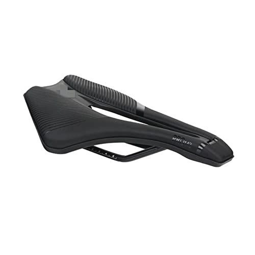 Mountain Bike Seat : canjiao shop Bicycle Saddle Soft Thick Mountain Road Bike Cycling Wide Seat Cushion MTB Bike Carbon Saddle Seat Bicycle Accessories (Color : Black Width 139mm)