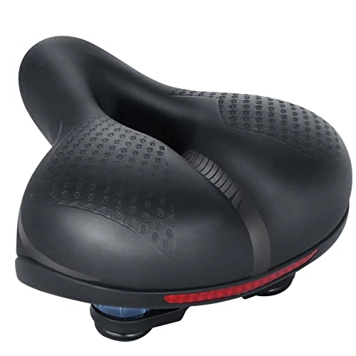 Mountain Bike Seat : CDYWD Bike Seat for Men & Women Comfort Wide - Extra Soft Memory Foam Padded Bicycle Seat Cushion - Comfortable Bike Saddle Replacement for Exercise, Stationary, Spin, Cruiser, Mountain, Road Bikes