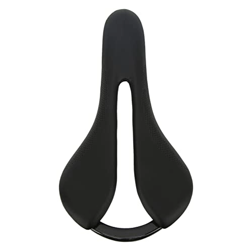Mountain Bike Seat : Changor Bicycle Seat, Mountain Bike Saddle Microfiber Leather Surface Comfortable High Tensile Strength Wear Resistant for Stable Riding