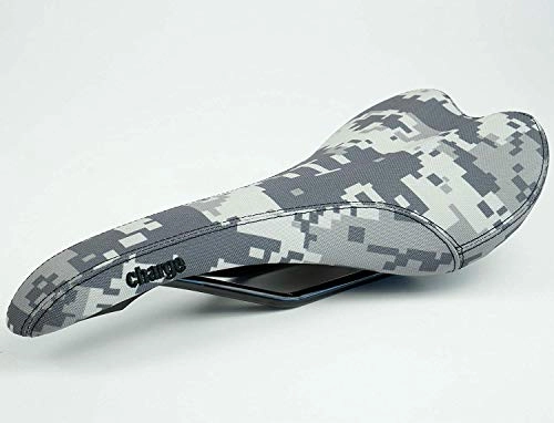 Mountain Bike Seat : Charge Spoon Saddle - Digi Snow Camo / Bicycle Cycling Cycle Biking Bike Seat MTB Mountain Road Riding Ride City Commuting Commute Touring Tour Hybrid Recreational Comfortable Comfort Comfy Pad Part