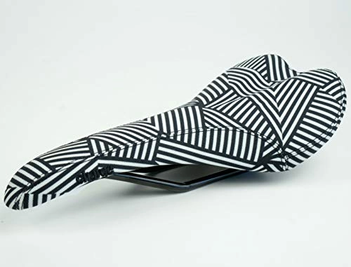 Mountain Bike Seat : Charge Spoon Saddle - Limited Edition Dazzle