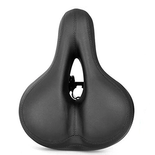 Mountain Bike Seat : CHE^ZUO BICYCLE SADDLE Bicycle Thick Widen the Seat Cushion Mountain Bike Cycling Seat Cushion Adjustable Soft Seat Cushion Comfort Flexibility Without the Hazards, Black and Red C, 250 * 200Mm