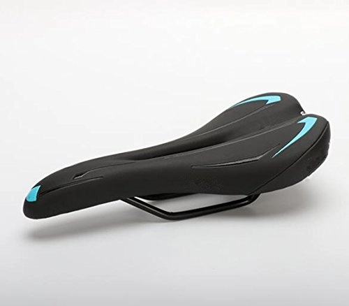 Mountain Bike Seat : CHE^ZUO BICYCLE SADDLE Bike Saddle Sitting Hollow Cushion Comfort Relieving Type Seat Cushion, Black and Blue