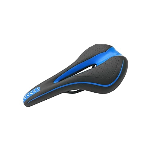 Mountain Bike Seat : CHENGHAN MTB Bicycle Saddle Seat Big Butt Bicycle Road Cycle Saddle Mountain Bike Gel Seat Shock Absorber Wide Comfortable Accessories (Color : Type 2)
