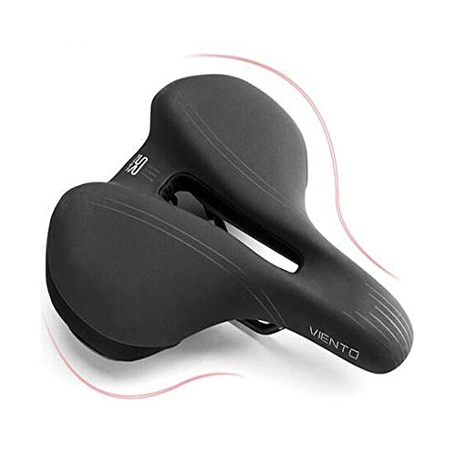 Mountain Bike Seat : Chenjinxiangou01 Bicycle Seat Cushion, Comfortable Bicycle Seat Cushion, Soft And Breathable Hollow Silicone Seat Cushion, Mountain Bike Seat, reflective safety stickers