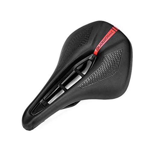 Mountain Bike Seat : Chenjinxiangou01 Bicycle Seat Cushion, Mountain Bike Seat Cushion, Soft And Breathable Hollow Wide Seat Cushion, Road Bike Cycling Equipment And Accessories, reflective safety stickers