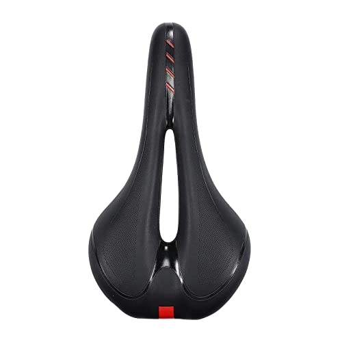 Mountain Bike Seat : CHENMIAOMIAO Bicycle Cushion Mountain Bike Cushion Bicycle Saddle Cycling Accessories Seat Cushion Accessories Equipment Hollow Breathable (Color : A, Size : M)