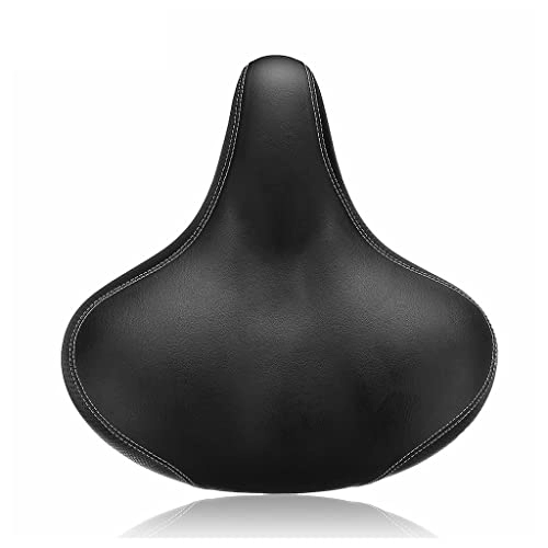 Mountain Bike Seat : CHENMIAOMIAO Bicycle Cushion Mountain Bike Seat Bicycle Seat Cushion Electric Vehicle Gyro Durable Thickening Bicycle Equipment (Color : A, Size : M)