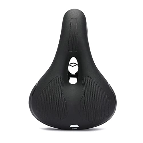 Mountain Bike Seat : CHENMIAOMIAO Bicycle Saddle Saddle Mountain Bike Seat Cushion Soft Big Butt Comfortable Thickening Memory Foam Cushion Equipment (Color : A, Size : M)