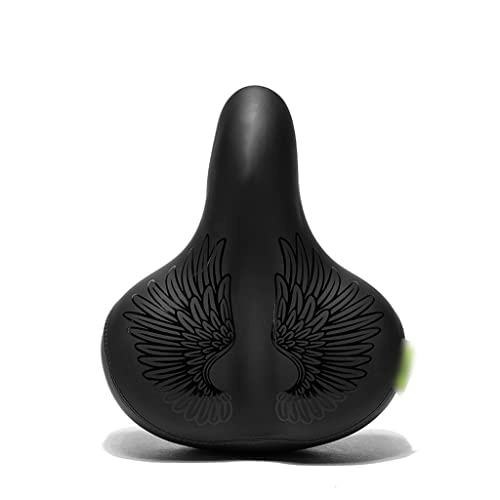 Mountain Bike Seat : CHENMIAOMIAO Bicycle Shock Absorption Thickened Cushion Mountain Bike Saddle Mountain Bike Seat Comfortable Bicycle Accessories (Color : A)