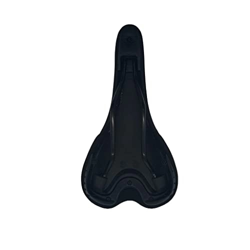 Mountain Bike Seat : CHENMIAOMIAO Black Bicycle Saddle Bicycle Seat Cushion Thickening and Widening Bicycle Seat Equipment Mountain Bike Seat Cushion (Color : A)