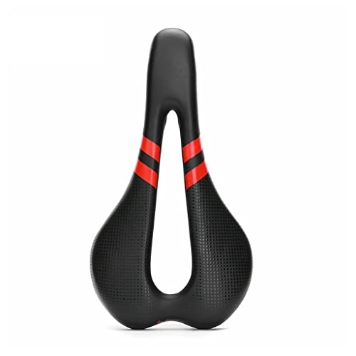 Mountain Bike Seat : CHENMIAOMIAO Mountain Bike Seat Cushion Road Bike Saddle Bicycle Seat Cushion Large Hollow Breathable Seat Bicycle Accessories (Color : A, Size : M)
