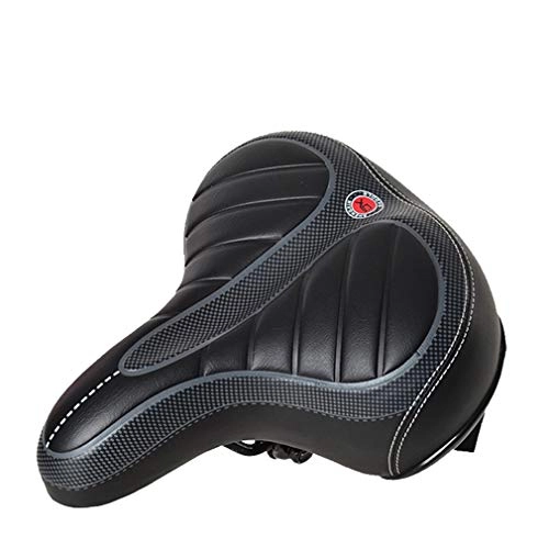 Mountain Bike Seat : Chenqi Black Bike Seat Cushion Waterproof For Men Women Bicycle Saddle